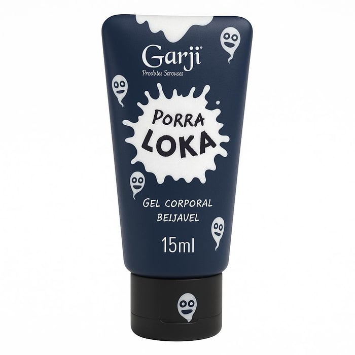 Porra Loka Gel Aspecto Sêmen Para Sexo Oral 15ml Garji