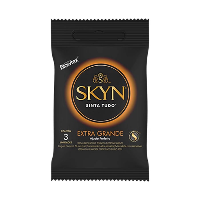 Preservativo Extra Grande Skyn Blowtex 