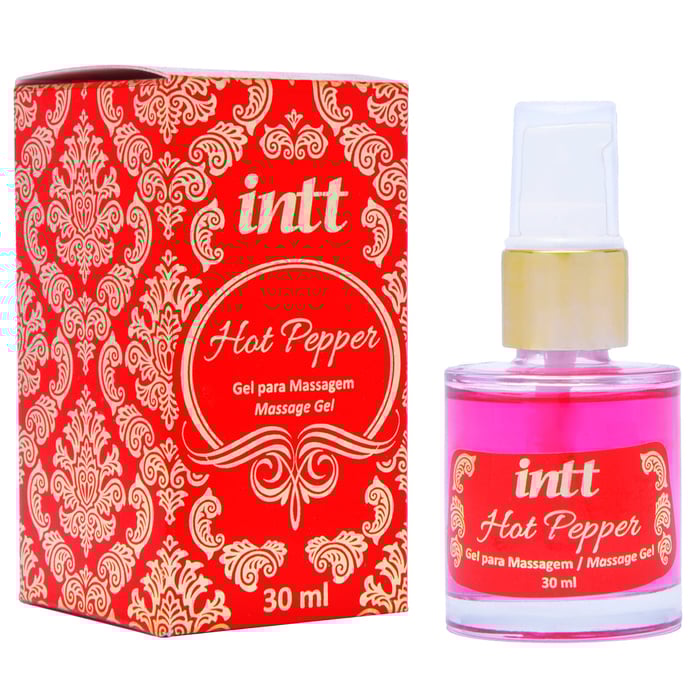 Hot Pepper Gel Para Massagem 30ml Intt