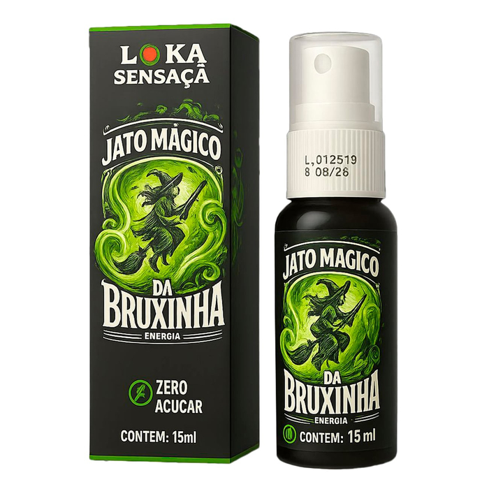 Jato Mágico Da Bruxinha 15ml Loka Sensação