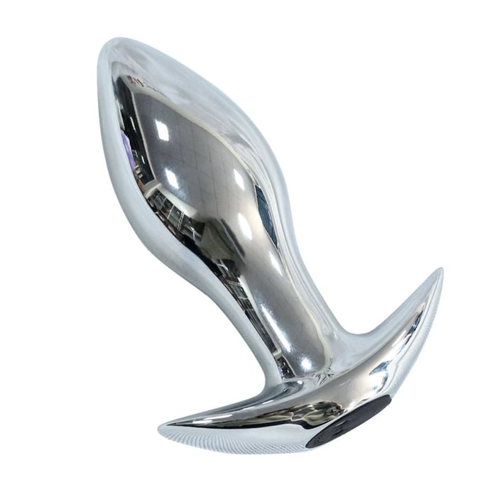 Plug Anal Em Aço 10 Modos De Vibração Vibe Toys