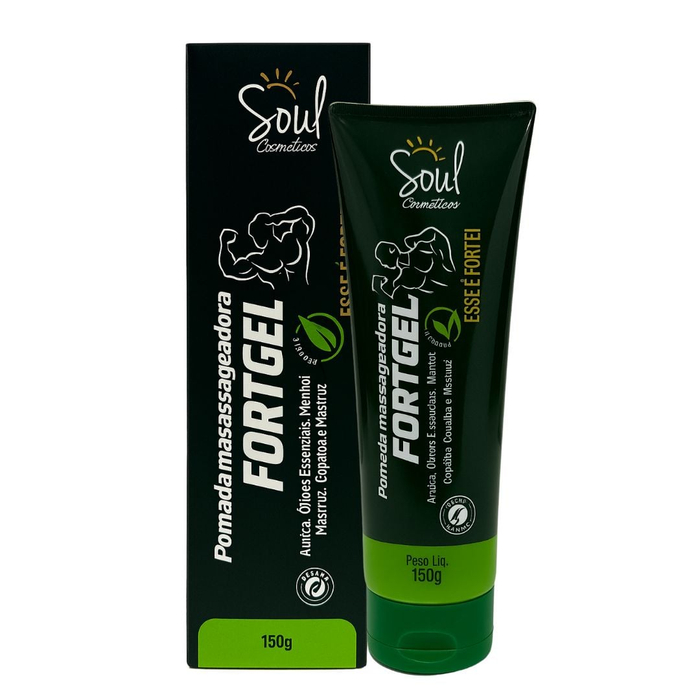 Fortgel Pomada Massageadora Forte 150g Soul Cosméticos