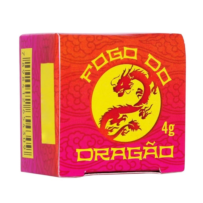 Fogo Do Dragão Pomada Caliente 4g  Sofisticatto