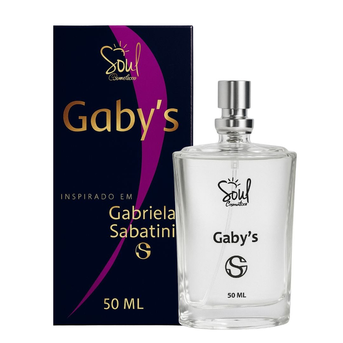 Gaby's Colônia Feminina 50ml Soul Cosméticos 