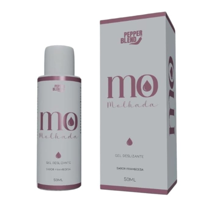 Molhada Gel Deslizante Beijável 50ml Pepper Blend