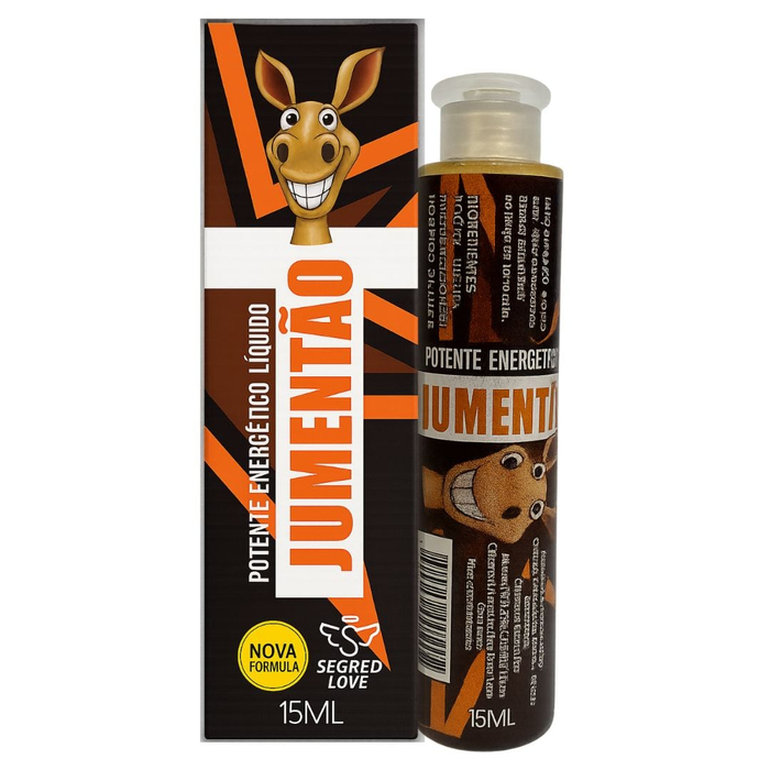 Jumentão Energético Líquido Masculino 15ml Secret Love