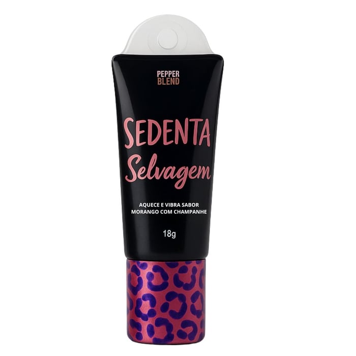 Sedenta Selvagem Gel Aquece E Vibra 18g Pepper Blend