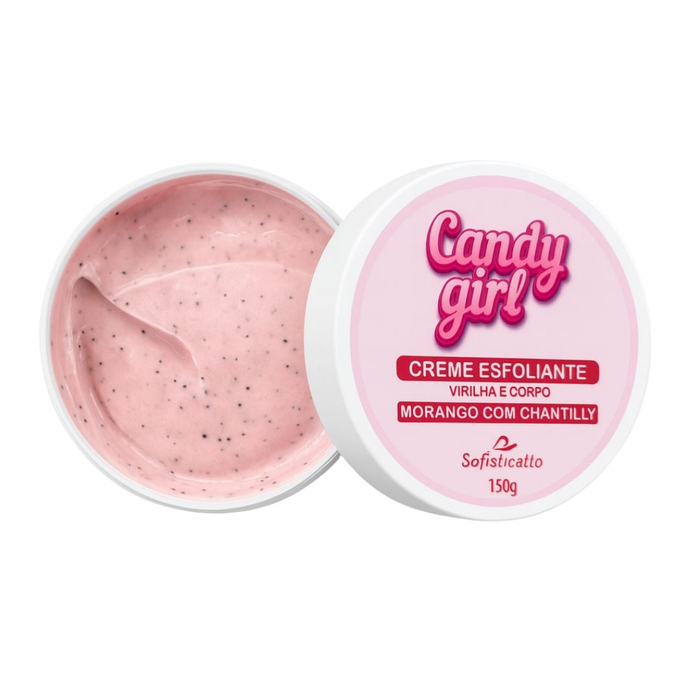 Candy Girl Creme Esfoliante Para Virilha E Corpo 150g Sofisticatto