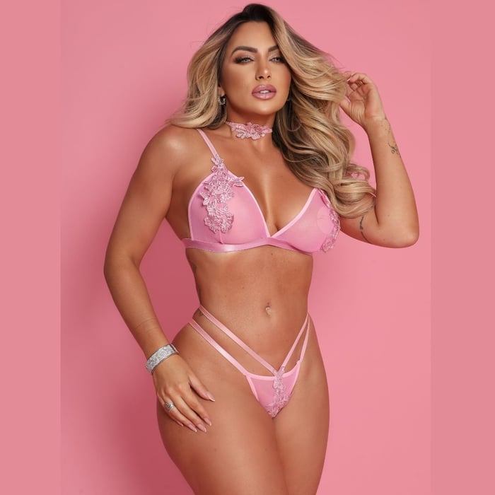 Conjunto Sensual Glow Night Tallyta Moda Apimentada
