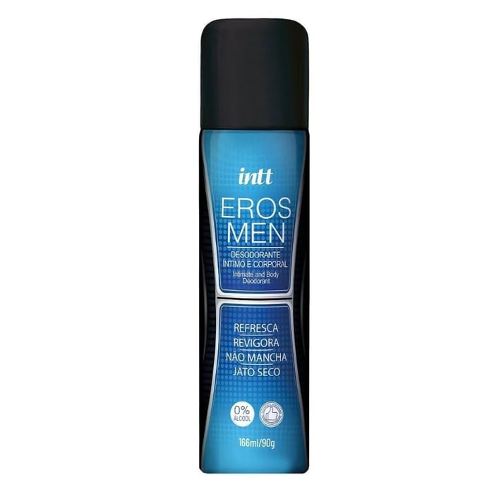 Eros Men Desodorante íntimo E Corporal 166ml Intt