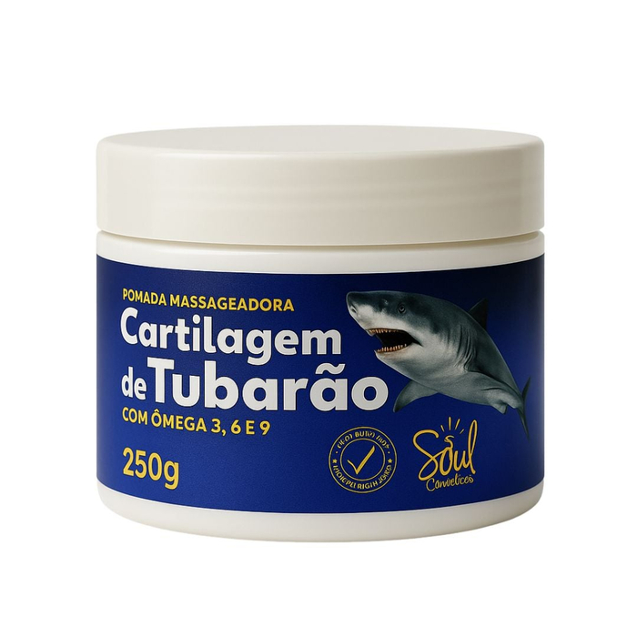 Cartilagem De Tubarão 250g Soul Cosméticos 