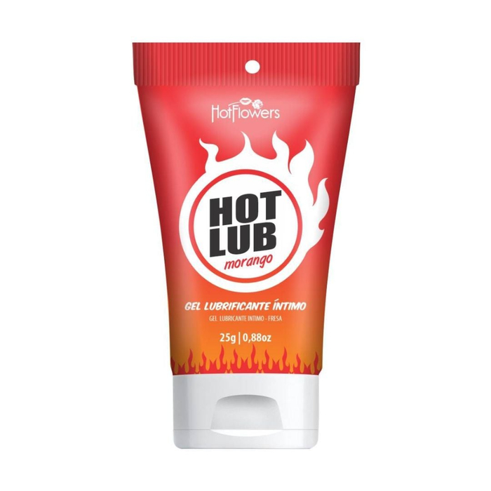 Hot Lub Lubrificante Beijável 25g Hot Flowers