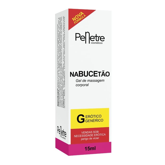 Nabucetão Gel Para Massagem Adstringente 15ml Penetre Cosméticos