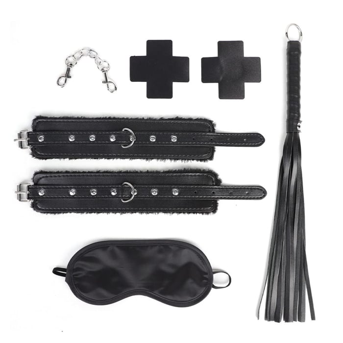 Kit Sado Bondage Com 4 Itens Vibe Toys