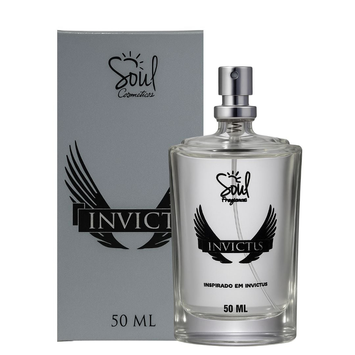Invict Colônia Masculina 50ml Soul Cosméticos