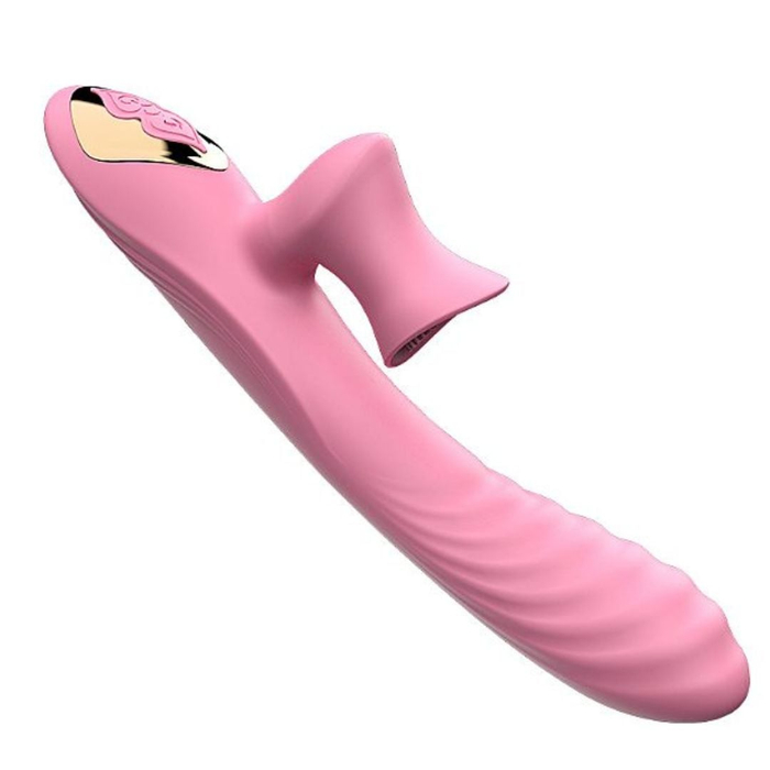 Vibrador Ponto G Sex Massager Com Cerdas Giratórias 7 Modos De Vibração Dibe