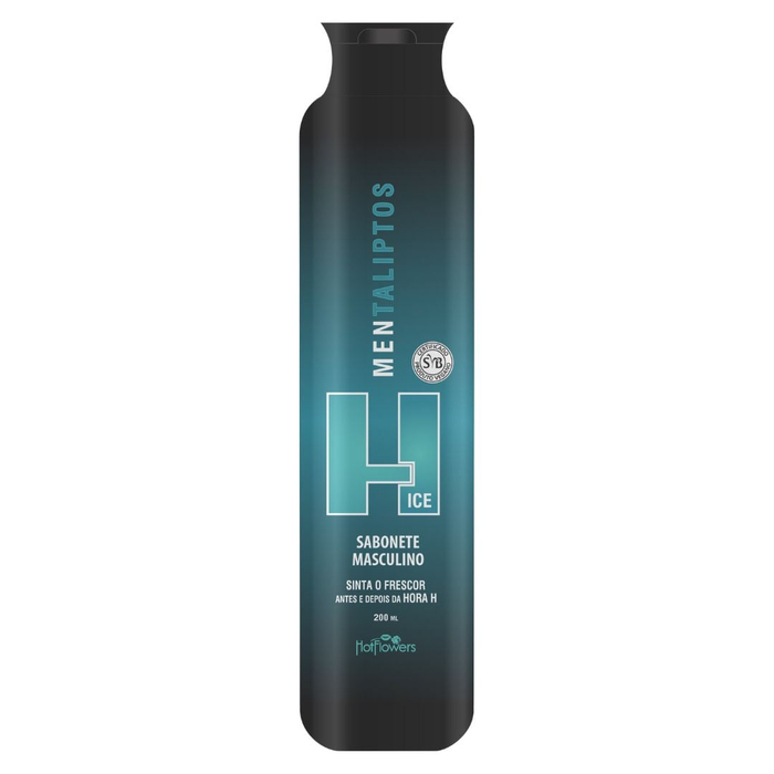 H Ice Sabonete Intimo Masculino 130ml Hot Flowers
