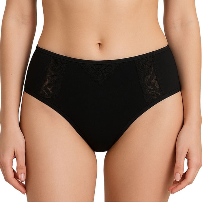 Calcinha Fio Dental Duplo Com Renda Nayane