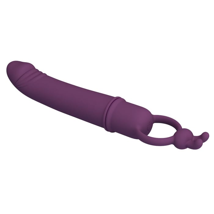 Cora Vibrador Com Glande 10 Vibrações Pretty Love