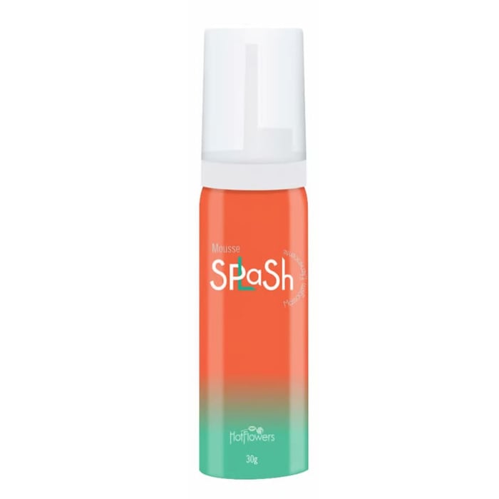 Splash Mousse Efervescente Para Massagem 50ml/33g Hot Flowers