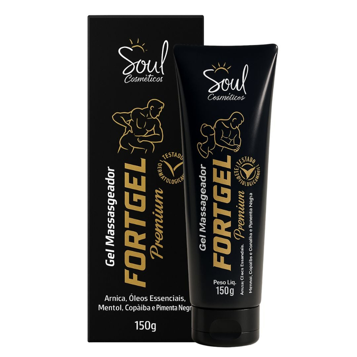 Fortgel Premium Gel Para Massagem 150g Soul Cosméticos