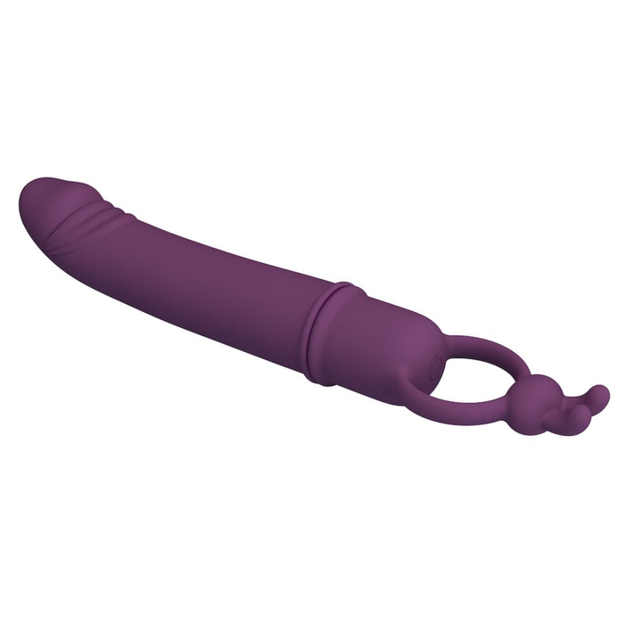 Cora Vibrador Com Glande 10 Vibrações Pretty Love