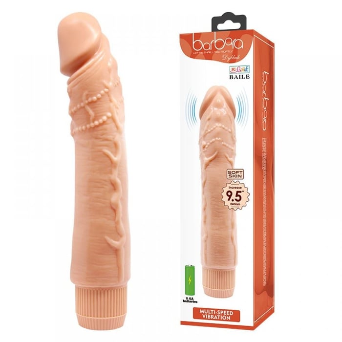 Prótese Realística Dybbuck Com Vibrador Interno 24 X 4,3cm Vibe Toys