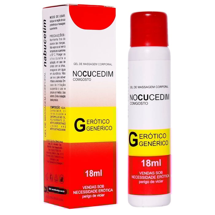 Nocucedim Gel Anal 18ml Secret Love