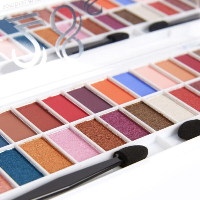 Estojo De Sombras Paleta 28 S Mattes E Cintilantes Vivai