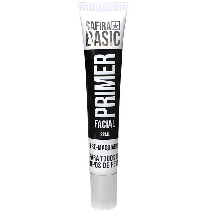 Primer Facial Pré Maquiagem Bisnaga 28ml Safira Cosméticos