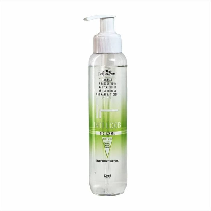 Inti Loob Gel Deslizante Corporal Aloe Vera 200ml Hot Flowers