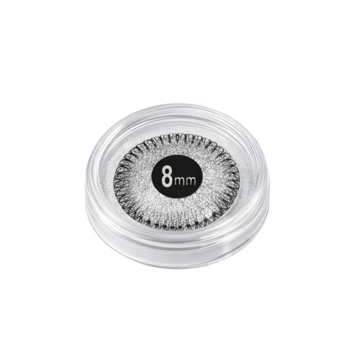 Cílios Postiços Com Case Redonda 8mm Vibe Toys