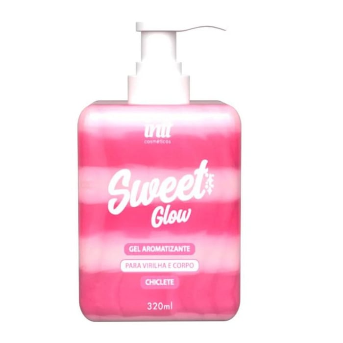 Sweet Glow Gel Aromatizante Para Virilha E Corpo 320ml Intt