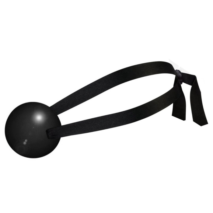 Mordaça Bola Com Fita De Cetim La Pimienta