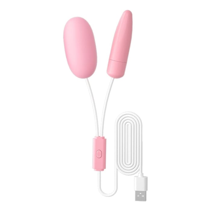 Cápsula Vibratória Dupla 2 Bullets Com 12 Modos De Vibração Lilo