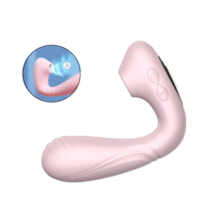 Estimulador De Clitóris Com Penetrador Delight 10 Modos De Vibração E Pulsação