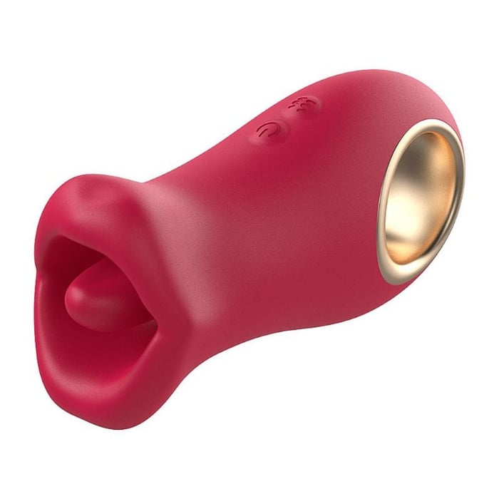 Vibrador Aroa Formato De Boca 10 Modos De Vibração Vibe Toys