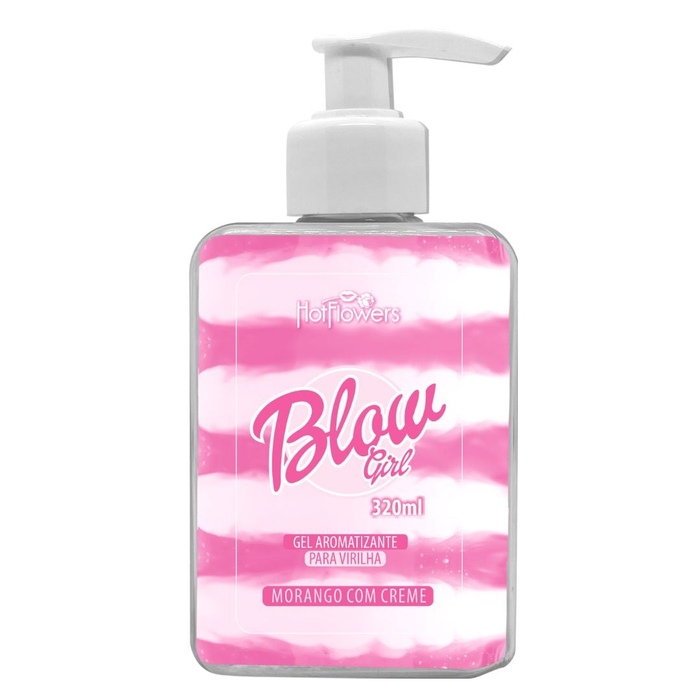 Blow Girl Gel Aromatizante Para Virilha 320ml Hot Flowers