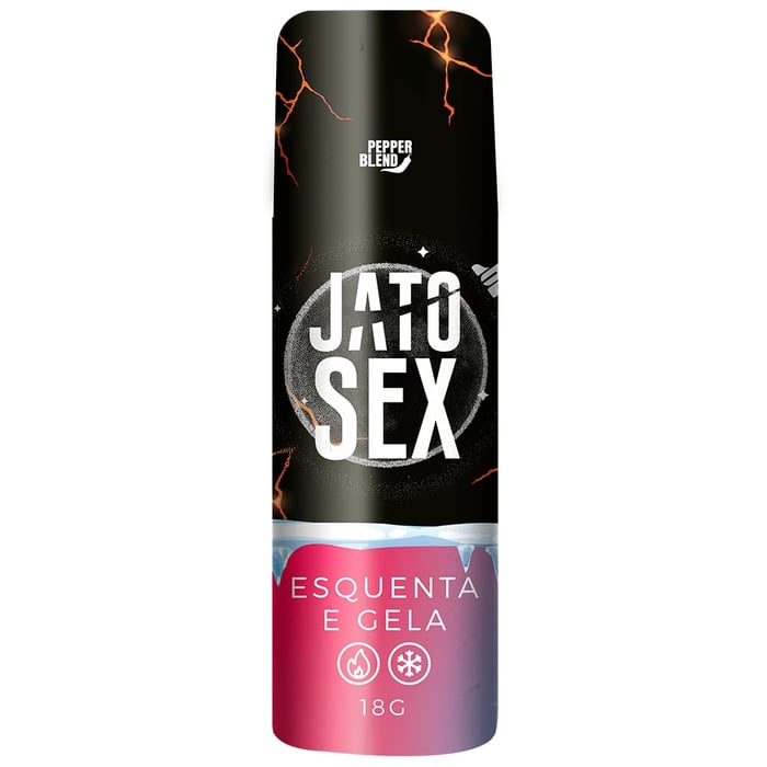 Jato Sex Esquenta Esfria Bifásico 18ml Pepper Blend