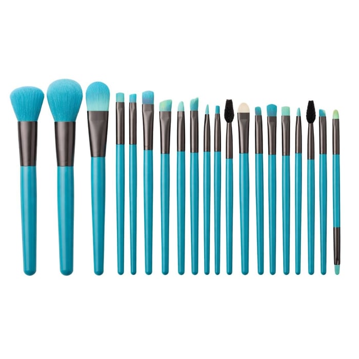 Kit 20 Pincéis Para Maquiagem Com Cerdas Macias Vibe Toys