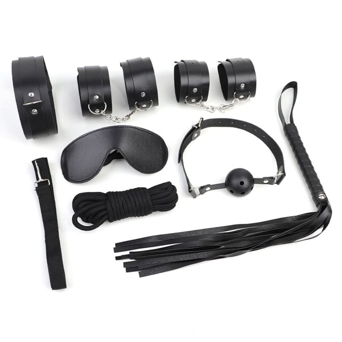 Kit Sado Bondage Prime Com 7 Peças Vibe Toys