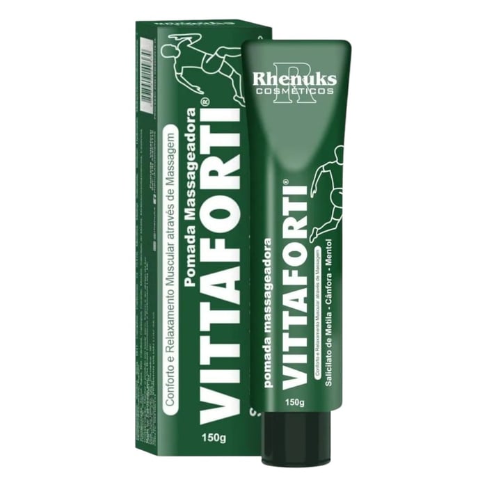 Vittaforti Pomada Massageadora 150g Rhenuks Cosméticos