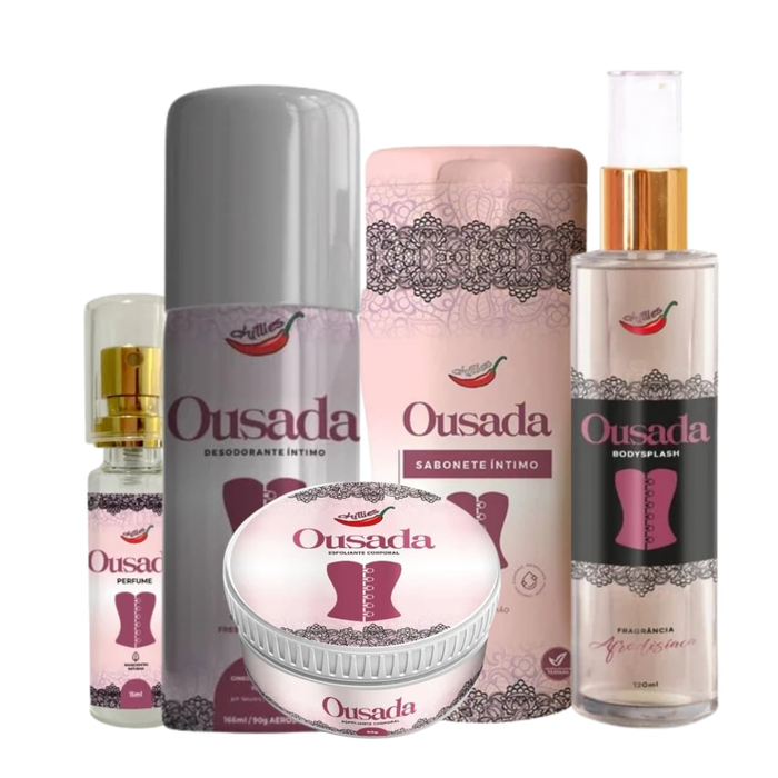 Kit Ousada Chillies Com 5 Itens De Autocuidado Litoral Moda íntima