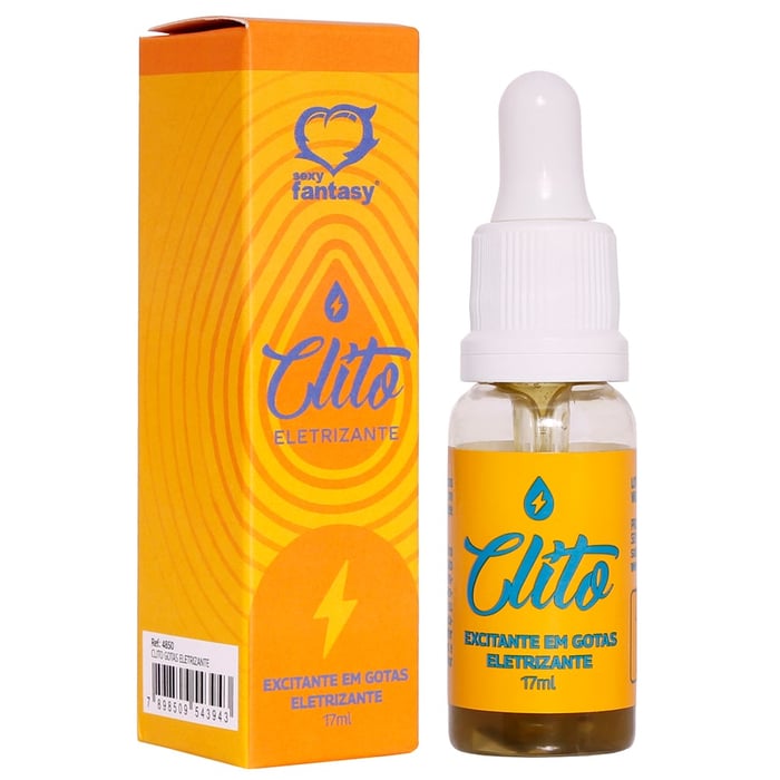 Clito Excitante Em Gotas Eletrizante 17ml Sexy Fantasy