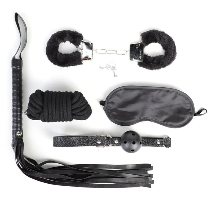 Kit Sado Bondage Com 5 Itens Vibe Toys