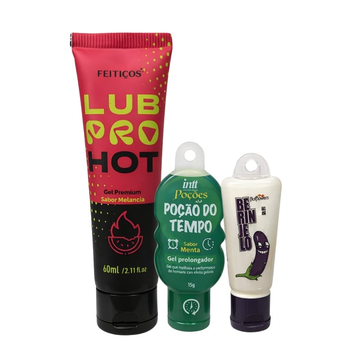 Kit Tempo Hot Com 3 Itens Litoral Moda íntima