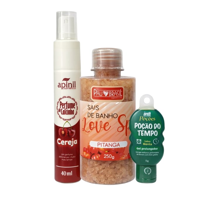 Kit Noite Feliz Com 3 Itens Litoral Moda íntima