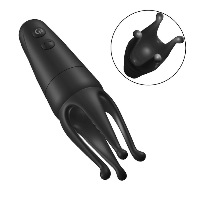 Vibrador Octopus 2 Em 1 Com 10 Modos De Vibração Lilo