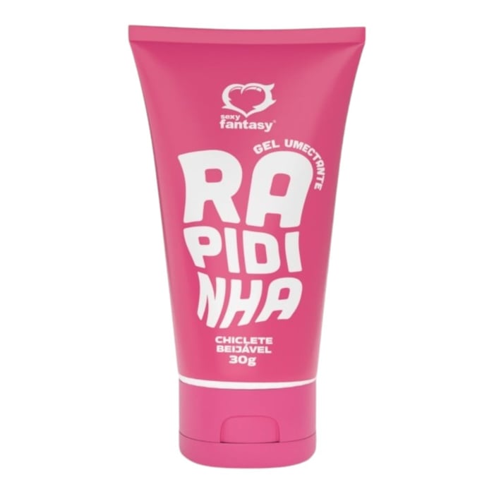 Rapidinha Gel Umectante Lubrificante Beijável 30g Sexy Fantasy