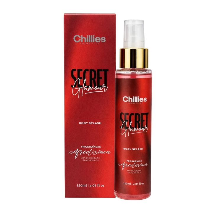 Secret Glamour Bodysplash Fragância Afrodisíaca 120ml Chillies
